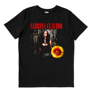 2023เสื้อยืดผ้าฝ้าย Sabrina CLAUDIO ทั้งหมดให้กับคุณ | เสื้อยืด พิมพ์ลายวงดนตรี | เพลงเมอร์ช | Unisex | เพลงคอส | ป๊อปป๊