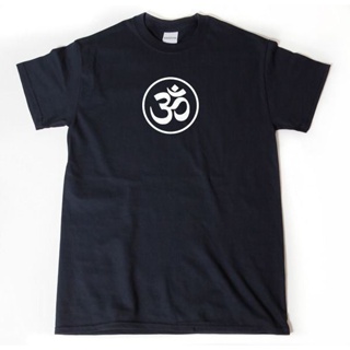 u0Fh OM T-shirt Symbol Aum Yoga Namaste Sanskrit Hindu Buddha Short Sleeve Tee Shirt△_04