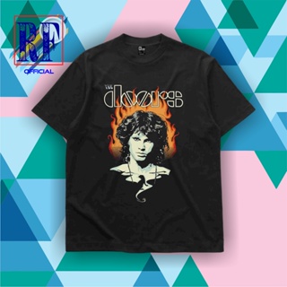 เสื้อยืด | เสื้อโอเวอร์ไซซ์ | เสื้อยืด พิมพ์ลาย The DOORS JIMMORRISON BAND | Usa ROCK BAND เสื้อผ้า | เสื้อยืด สีดํา สําหรับผู้ใหญ่