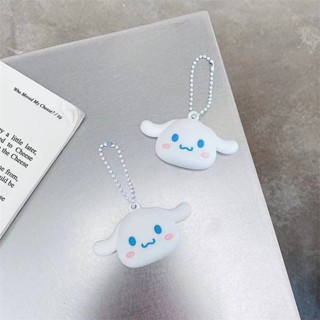 เคสซิลิโคน ลาย Cinnamoroll น่ารัก กันตก พร้อมตะขอ สําหรับ Airtag