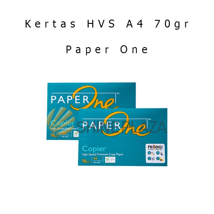 A4 HVS Paper 70gr Paper One - A4 White Photocoopy Printing Paper 70 แกรม