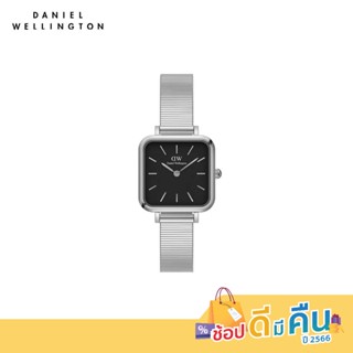 Daniel Wellington นาฬิกา Quadro Studio Silver Black สีเงิน