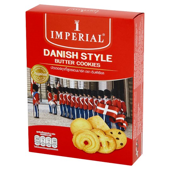 อิมพีเรียล DANISH บัตเตอร์คุกกี้เดนมาร์ค 50ก.IMPERIALBUTTER COOKIES 50G.