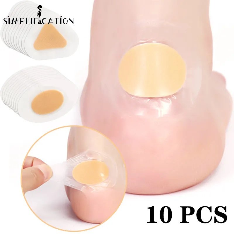 สติกเกอร์โฟม ป้องกันฝุ่น กันน้ํา สําหรับติดส้นเท้า 10 ชิ้น ต่อชุด