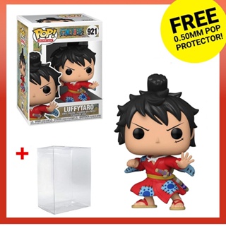 Funko Pop! ฟิกเกอร์ อนิเมะ One Piece - Luffy in Kimono 921 Luffytaro ของเล่นสําหรับเด็ก