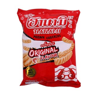 ฮานามิข้าวเกรียบกุ้ง HANAMI ดั้งเดิม 30ก.CHRIMP SNACK 30G.