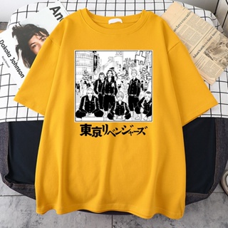 Japanese Anime Tokyo Revengers MenS T-Shirt Summer O-Neck Clothing Aesthetic Casual Tee Shirt Top Oversize Loose T_09