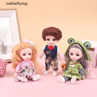 Nf ตุ๊กตาเจ้าหญิงขยับข้อต่อได้ พร้อมเสื้อผ้า รองเท้า DIY 17 ซม. ของเล่น ของขวัญ nobleflying