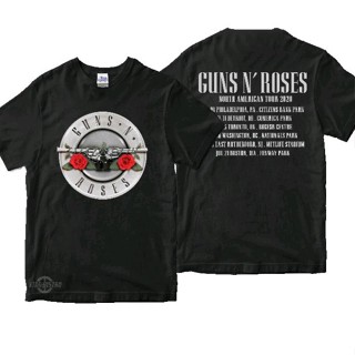 เสื้อยืด พิมพ์ลาย N roses 8 NOVEMBER RAIN พรีเมี่ยม