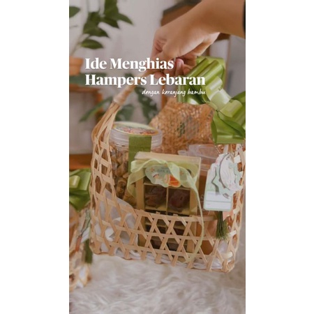 กระเป๋าไม้ไผ่ Reyna*