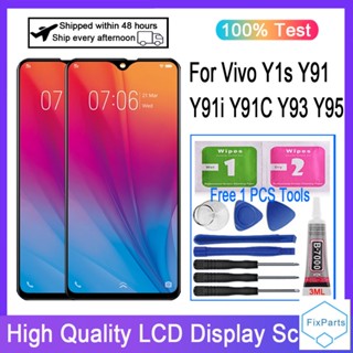 อะไหล่หน้าจอสัมผัส LCD แบบเปลี่ยน สําหรับ Vivo Y1s Y91 Y91i Y91c Y93 Y95