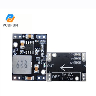 Pcbfun โมดูลแปลงพาวเวอร์ซัพพลาย DC เป็น DC 7-30V เป็น 3.3V 9V 12V ประสิทธิภาพสูง DIY