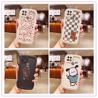 เคส oppo a15 เคส oppo a15s เคสนิ่ม ลายการ์ตูนคลื่น สําหรับ oppo a15 เคส oppo a15s case