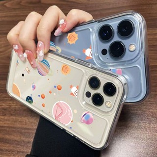 เคสโทรศัพท์ซิลิโคน TPU ใส แบบนิ่ม กันกระแทก สําหรับ IPhone 14 11 13 12 Pro XS Max XR X 8 7 6S Plus