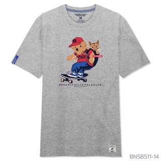 Beverly Hills Polo Club เสื้อยืดคอกลมแขนสั้น Buddy Bear รุ่น BNSB511 เสื้อยืด