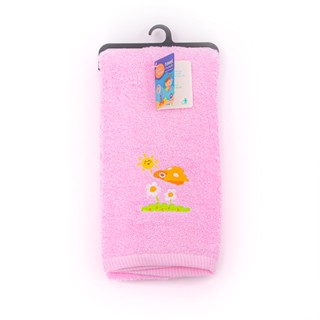 คิวท์แอนด์แคร์ผ้าขนหนูปักลาย ชมพู 24X48CUTE AND CARE BABY TOWEL PINK 24X48