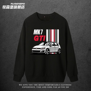 เสื้อกันหนาว ลาย Attitude ATTITUD Golf GTI Volkswagen MK7 เหมาะกับฤดูใบไม้ผลิ และฤดูใบไม้ร่วง สําหรับผู้ชาย และผู้หญิง