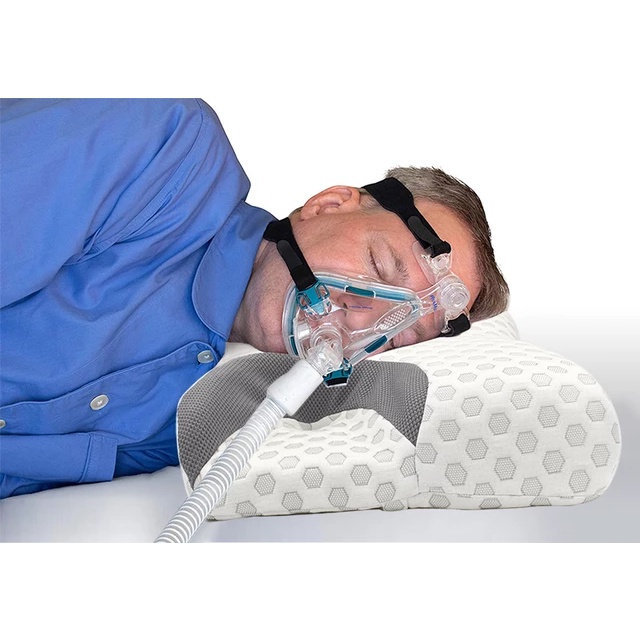 หมอนรองคอเมมโมรี่โฟม CPAP บรรเทาอาการปวดคอ