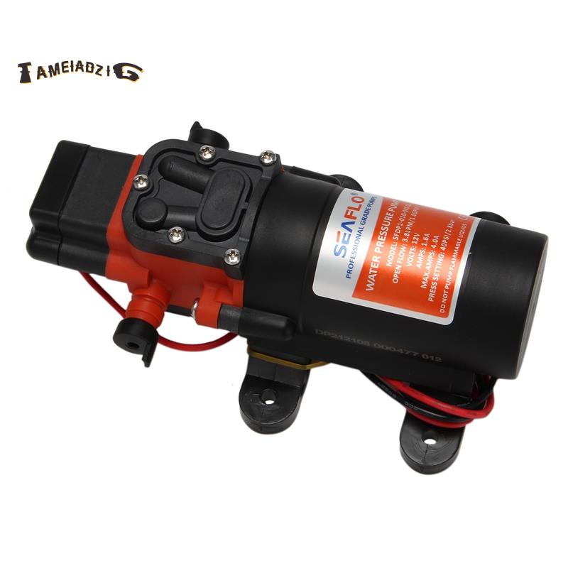 ⭐Seaflo ปั๊มไดอะแฟรมแรงดันน้ํา 12v 3.8 LPM 1.0 GPM 40 PSI สําหรับเรือ คาราวาน rv เรือ