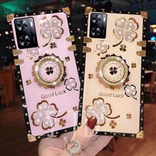 Yee เคสโทรศัพท์มือถือ ทรงสี่เหลี่ยม กันกระแทก สําหรับ OPPO A57 A77 A57s A57e A77s