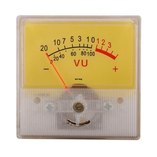 ✿ VU Meter Test Backlit DB Level Header VU Meter  Level Meter Power Amplifier