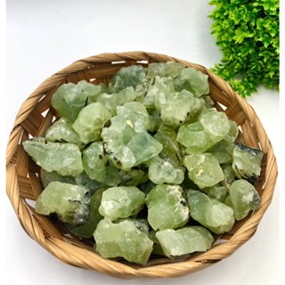 500 g Genuine Prehnite Stone Rough Stone / Top High Quality Rough Stone / Raw Stone For Healing Chakra