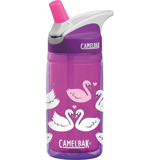 Camelbak Eddy ขวดน้ํา มีฉนวนกันความร้อน 12 ออนซ์ รูปหงส์สีม่วง สําหรับเด็ก