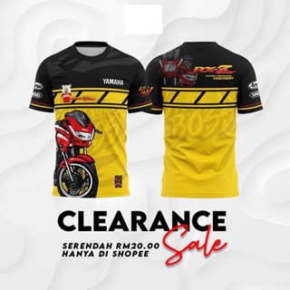 [ พร้อมส่ง ] เสื้อยืด BAJU JERSEY YAMAHA RXZ