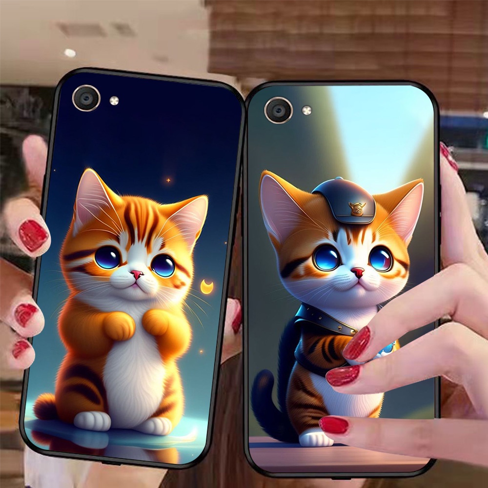 เคส Vivo v5 / vivo v5 plus / vivo y67 / vivo y53 / vivo y55 2015 พร้อมลายแมวสุดน่ารัก