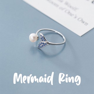 Mermaid Ring แหวนเงินแท้ S925