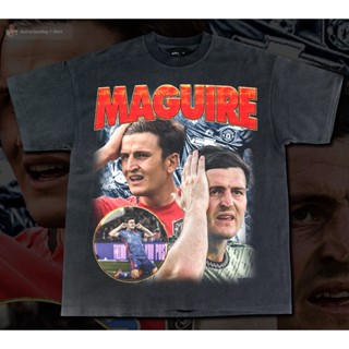 เสื้อยืดโอเวอร์ไซส์เสื้อยืดผ้าฝ้าย MAGUIRE-  Bootleg T-ShirtS-3XL