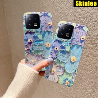 เคสโทรศัพท์มือถือ แบบนิ่ม ลายภาพวาดสีน้ํามัน รูปดอกไม้ สําหรับ Xiaomi 13 Pro Mi 13 Pro