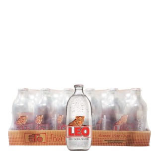 325ml ขวดน้ำอัดลมและน้ำหวานLeoSoda มล.แพ็ค24 โซดาลีโอลีโอ325 ml325x24Bottles