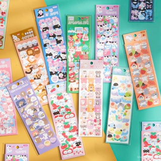 Galicici DIY Material Journal Stickers PVC Waterproof Bebeauty Family Pet Small Stickers Notebook Sl402046