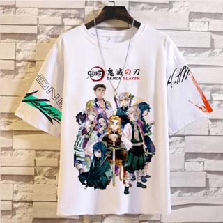 Demon Slayer✳✱✓Ghost Killing Blade Anime Peripheral T-shirt Kitchen Gate Tanjiro Two-dimensional Sho_08