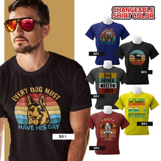 Transfer It Dog Lover Tees Best Dog Dad Ever Fur Collection T-Shirt Design Unisex_02