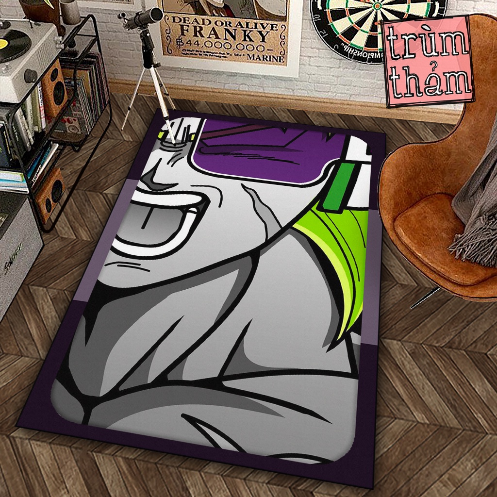 Broly Dragon Ball พรมตกแต่งอะนิเมะญี่ปุ่นมังงะ 8Plus ตกแต่งห้องนอนห้องนั่งเล่นสํานักงาน