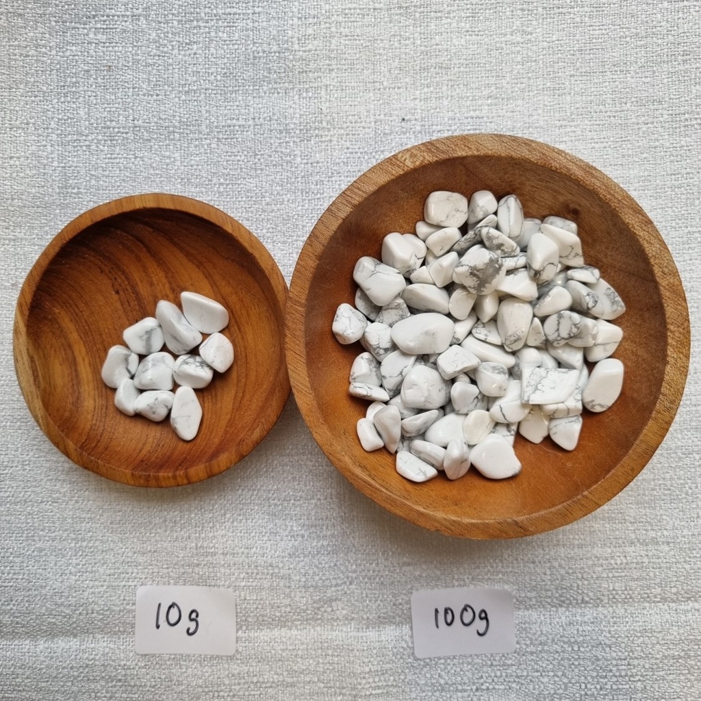 Howlite Chips (10 กรัม / 100 กรัม)