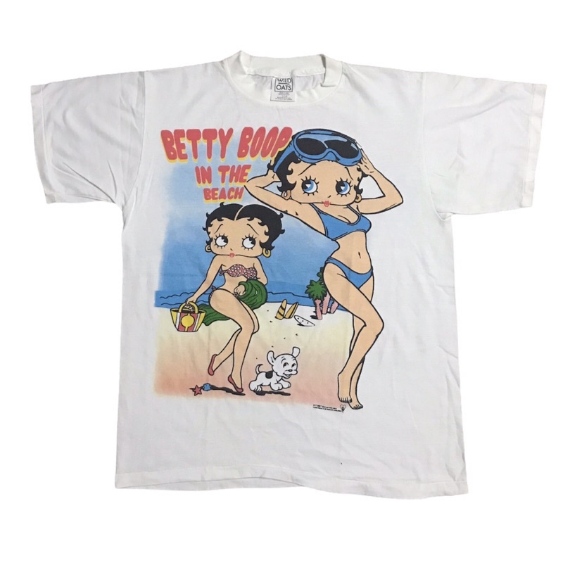 เสื้อยืดการ์ตูน 90’ BETTY BOOP Size’ L / XL 450฿