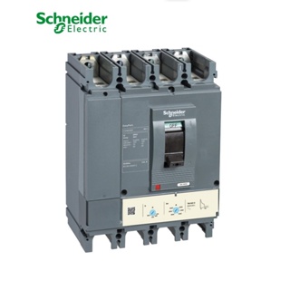 Schneider สวิตช์เบรกเกอร์วงจรไฟฟ้า CVS MCCB CVS630F 4P TM500D TM600D ETS 2.3 630A 36KA