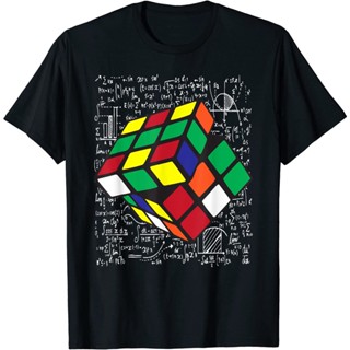 เสื้อยืด ลาย Magic cube สไตล์เรโทร สําหรับผู้ใหญ่_02