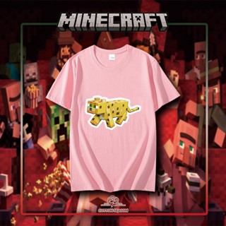 เสื้อยืด Minecraft Herobrine เสื้อยืดวินเทจ ใส่เดินทาง ซื้อ 2 ชิ้น ลดเพิ่ม 3% เสื้อตราหานคู่ การ์ตูน