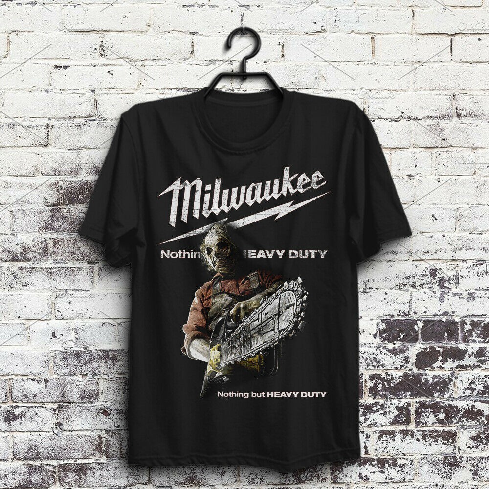Milwaukee Tool Chainsaw Power Tools Men'S T-Shirt Hot Gift Halloween Cottton Birthday Gift wYpU_03