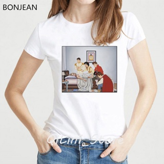 ins☢♟₪new arrival 2019 make fun of snow White princess print t-shirt  vogue funny t shirts femme har_03