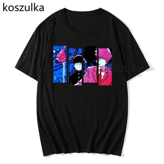 Mob Psycho 100 Cool T Shirt Men Streetwear Harajuku Cotton Hip Hop T-Shirt Japanese Anime Shirt Summer Top Graphic _08