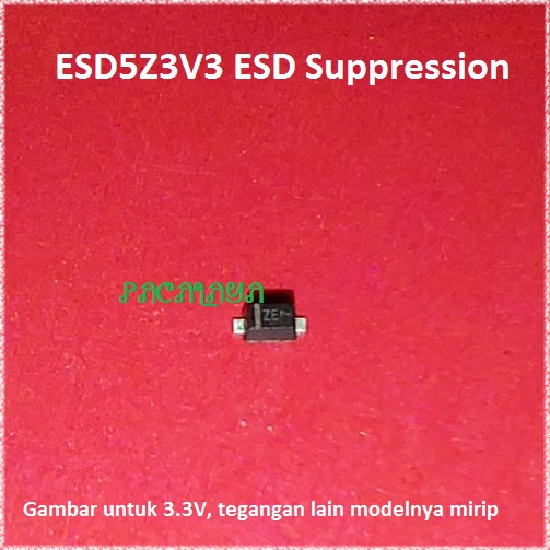 12V ESD Suppressor Protection Diode SOD-523 TVS Original P/N: ESD5Z12