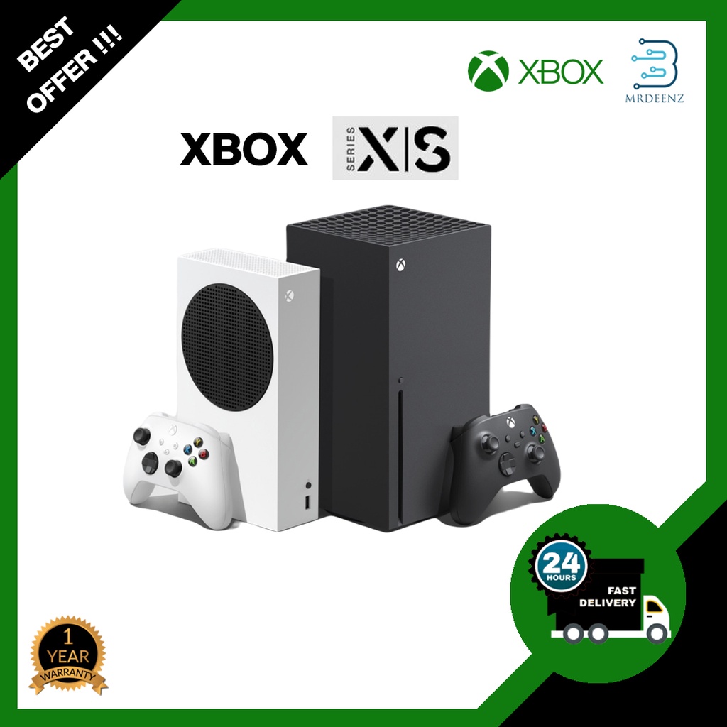 [สินค้าแท้ รับประกัน]  Microsoft XBOX Series S / Series X (1 Year Microsoft Offcial Warranty) ความจุ