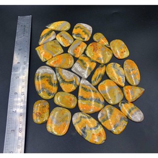 1 Pc Random Pick Natural Bumbble Bee Wholesale Price Stone Cabochons Handmade And hand polished for Making Jewelry