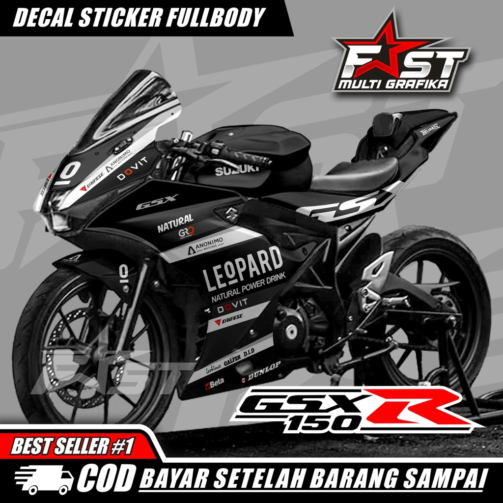 Decal Gsx 150r สติกเกอร์ Gsx full body decal สติกเกอร์ variation motor GSX Fullbody ปิด
