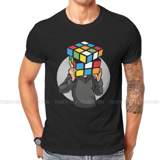 Classic Print Magic Cube Intelligence Game Funny T Shirt Classic  Plus size Crewneck TShirt Top sell_02